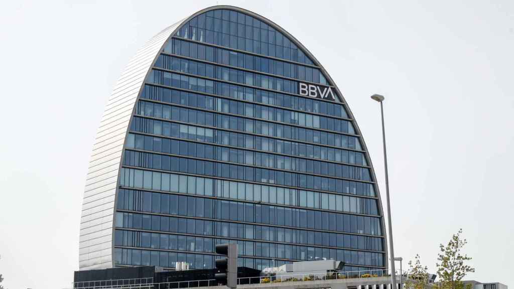 Edificio de BBVA en Madrid.