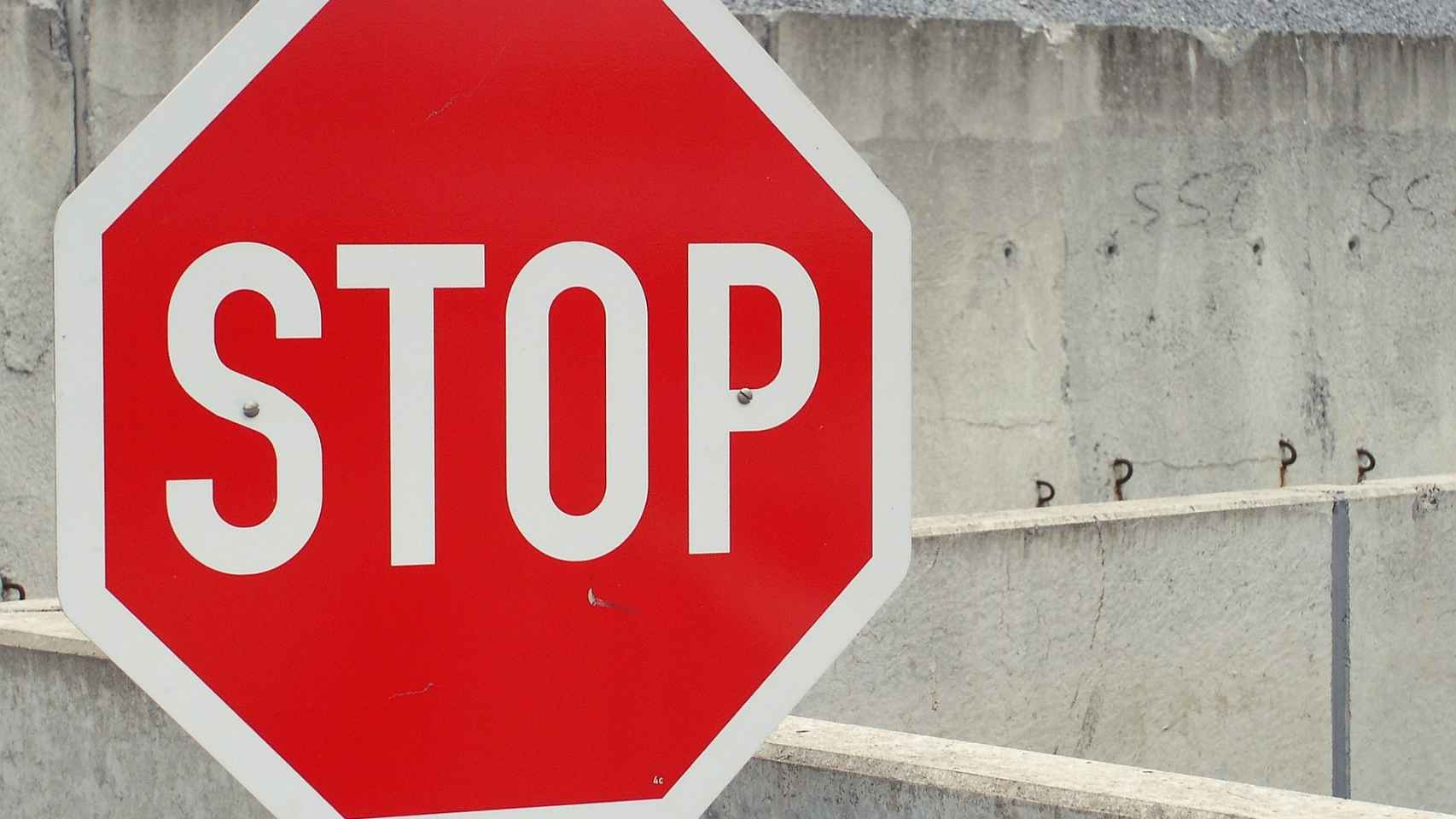 Una señal de Stop en una imagen de archivo.