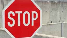 Una señal de 'stop' en una imagen de archivo.
