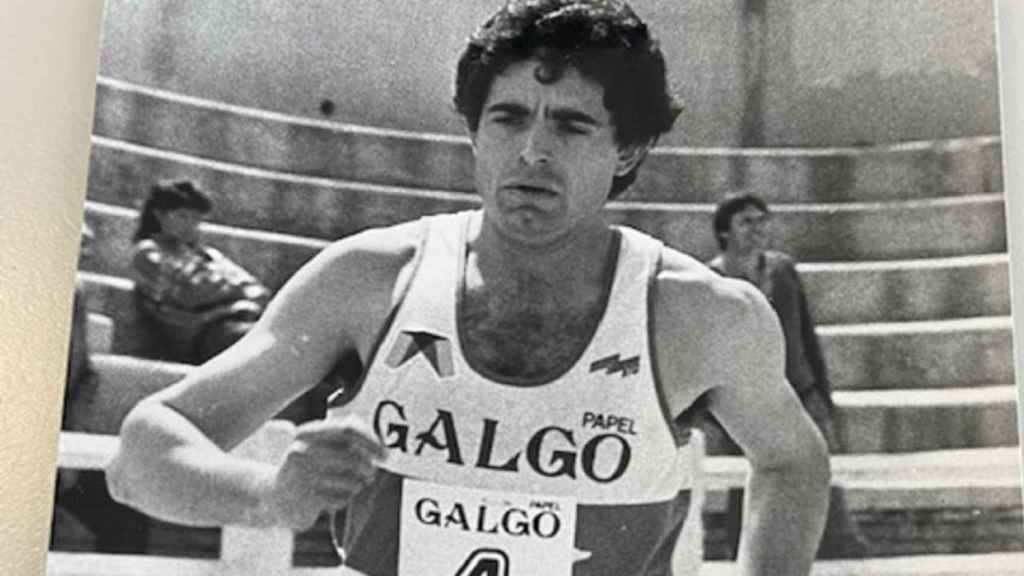 Santiago Llorente, atleta y campeón de cross
