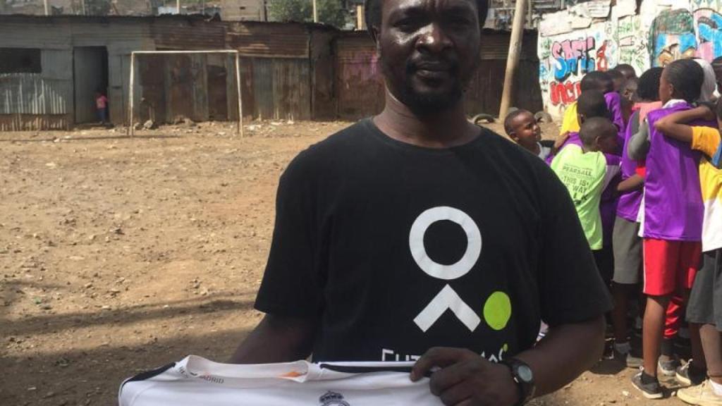 Austin Ajowi, en Mathare (Nairobi).