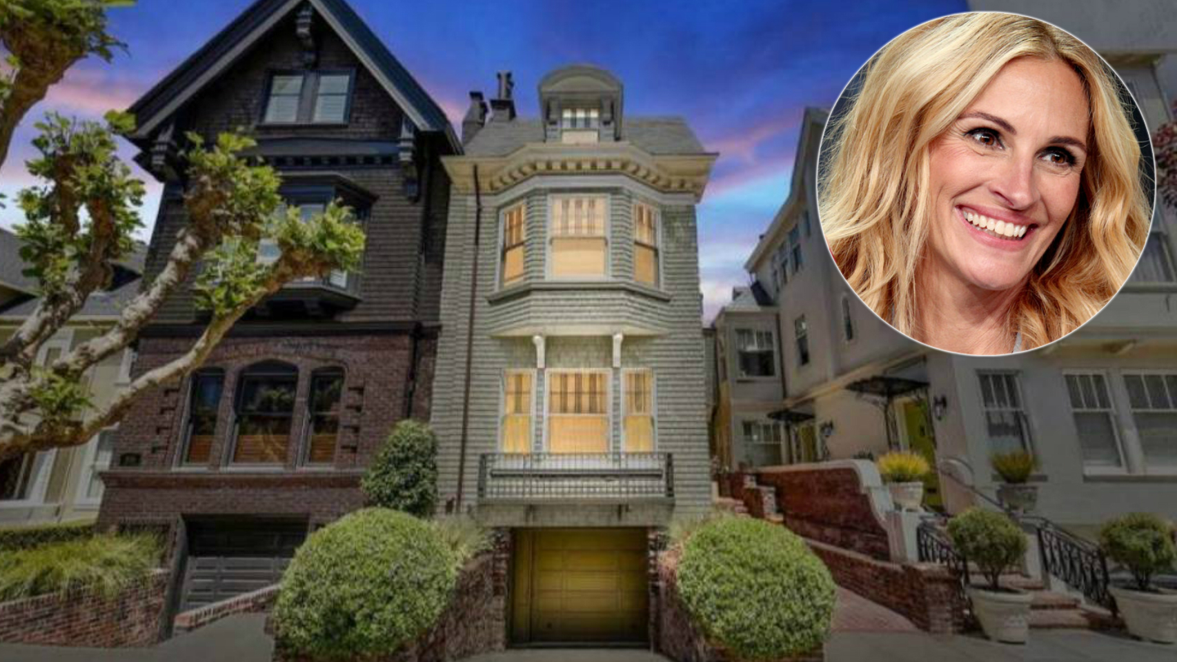 Julia Roberts tiene nueva casa: las fotos de su impresionante mansión de  San Francisco