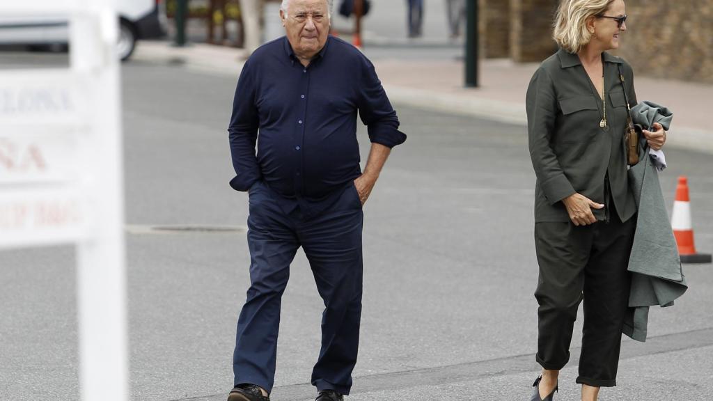 El empresario Amancio Ortega.