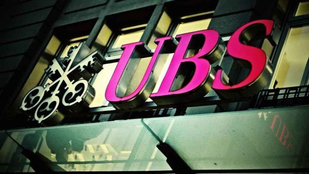 Logo de la entidad suiza UBS.