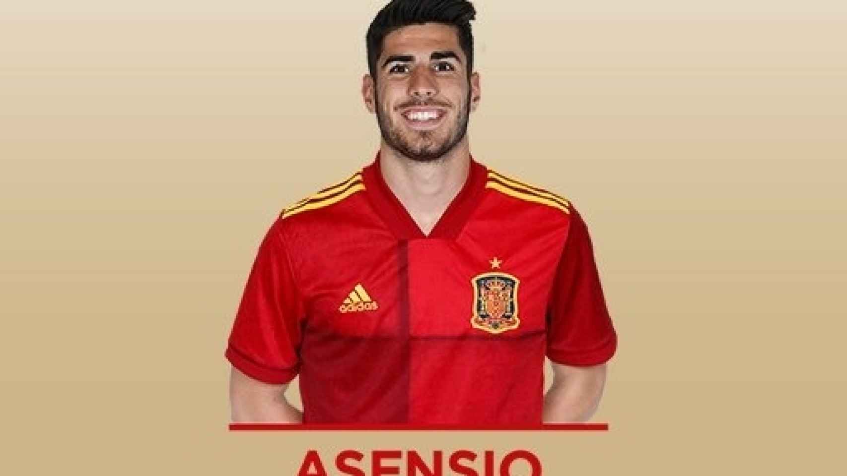 Marco Asensio, convocado por España para el partido amistoso frente a Alemania en el FIFA 2020