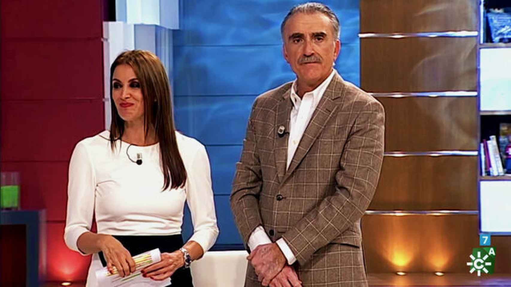 Juan y Medio y Eva Ruiz.