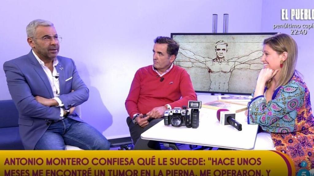 Antonio Montero en el momento de su confesión de salud.