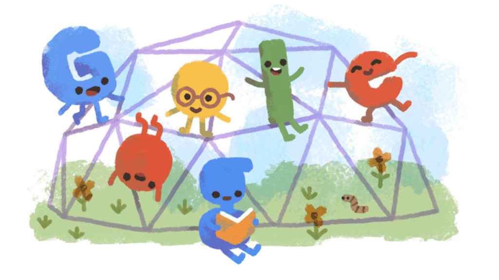Logotipo de Google del Día de los Niños