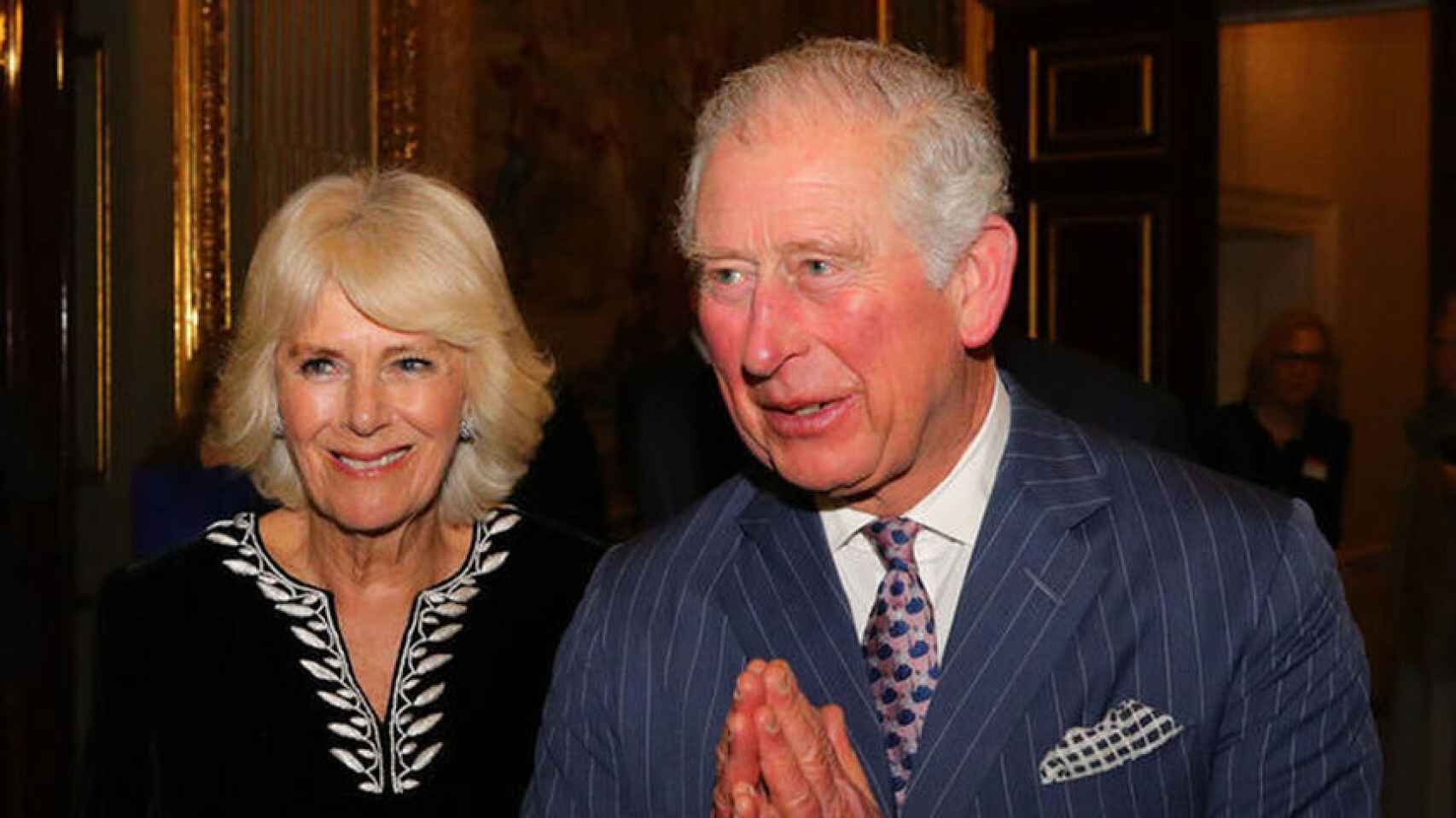 El príncipe Carlos y la duquesa de Cornualles.