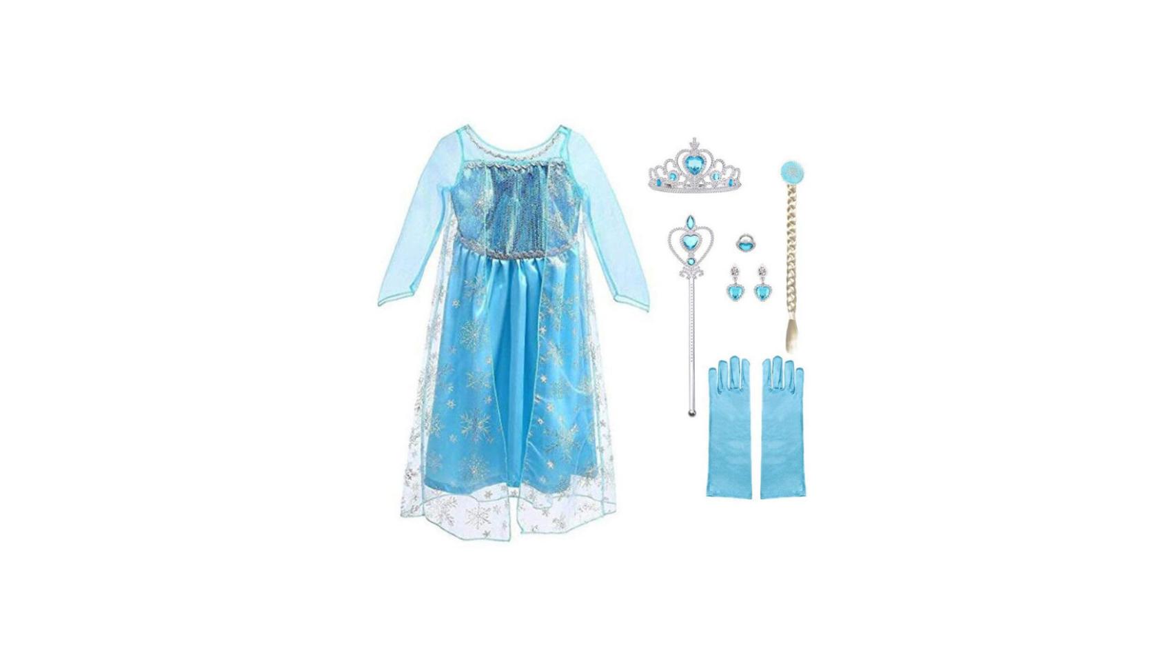 Vestido princesa Elsa