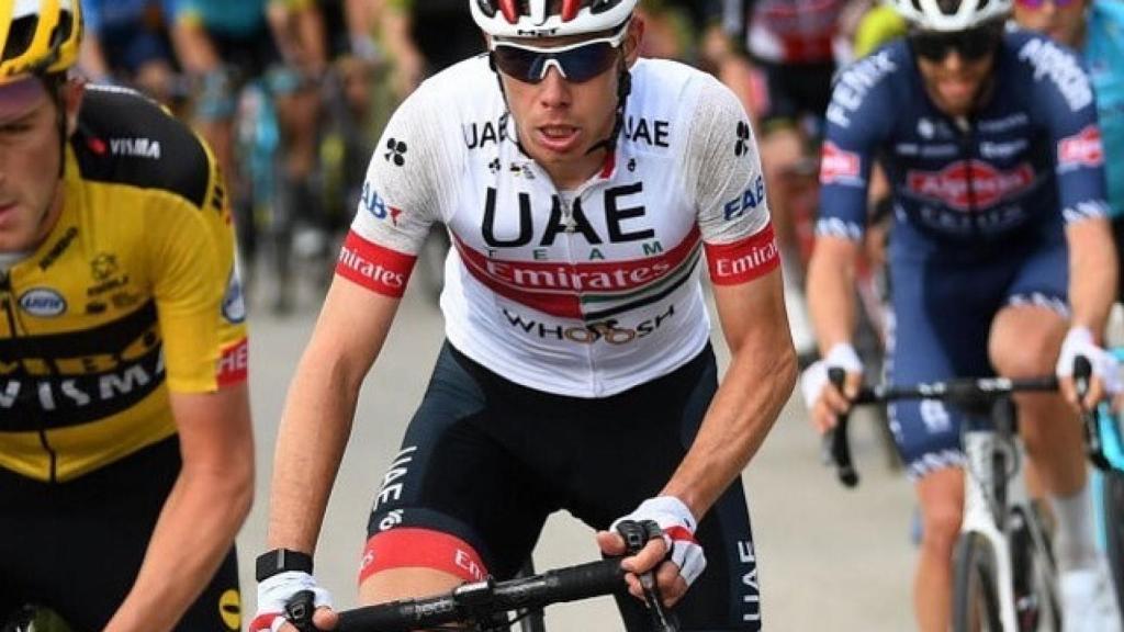 David de la Cruz, durante la Vuelta a Andalucía 2020