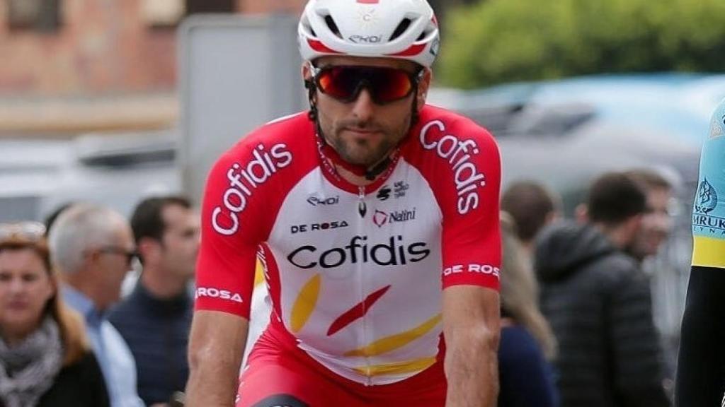 Luis Ángel Maté, durante la Vuelta al Algarve 2020
