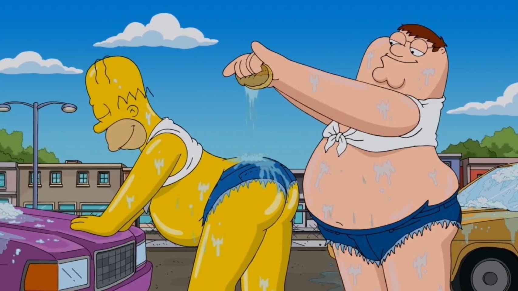 Crossover entre 'Los Simpsons' y 'Padre de familia'
