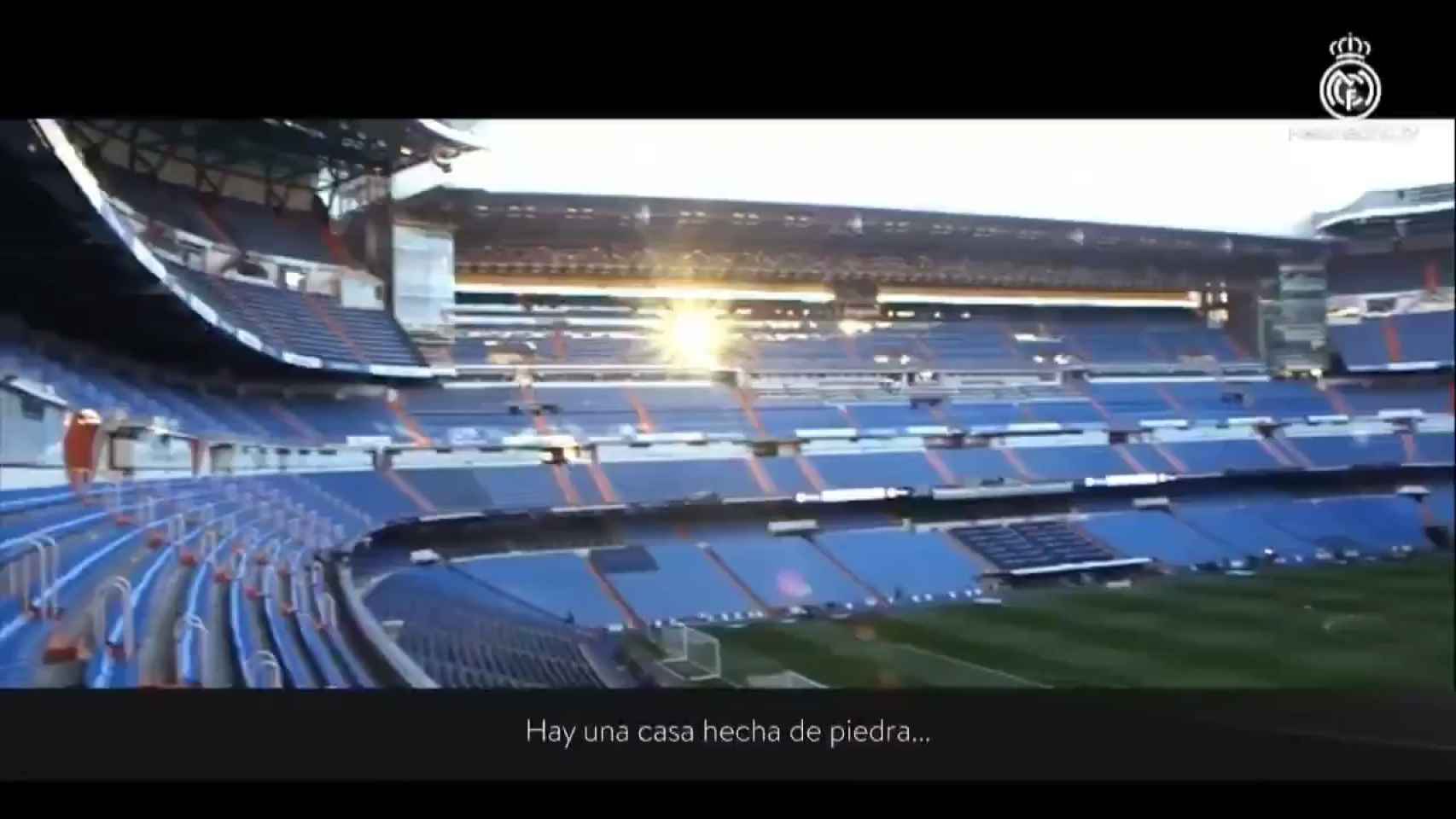 El Real Madrid imagina la vuelta al Santiago Bernabéu: Eramos felices y no lo sabíamos