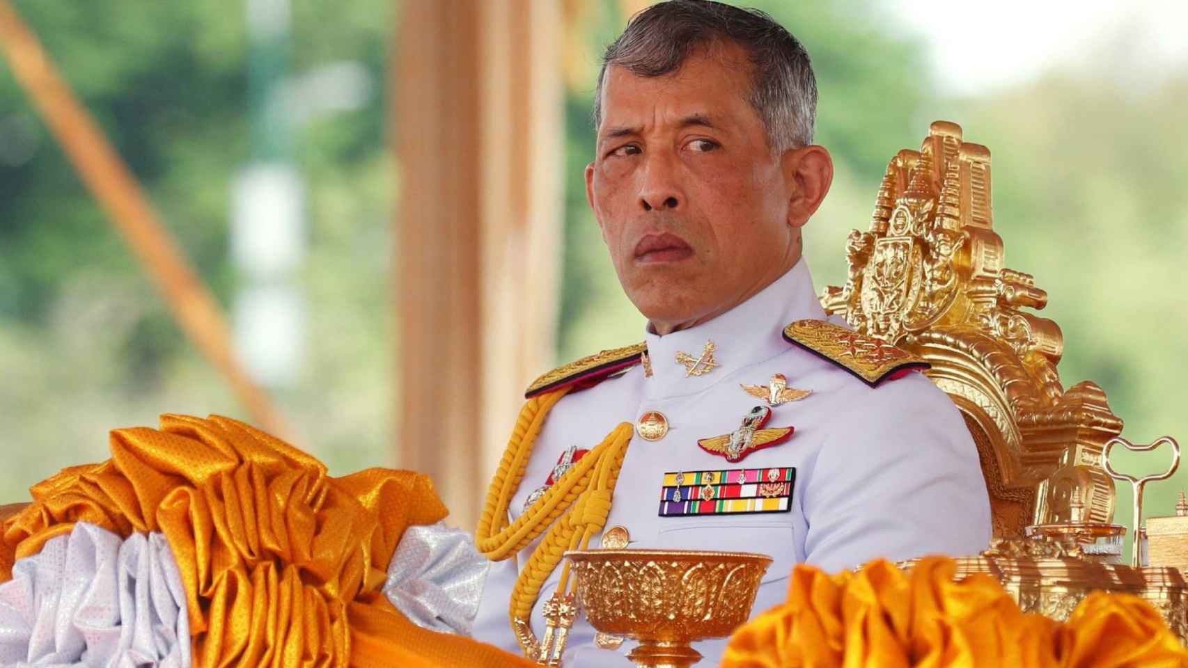 El Rey de Tailandia, Maha Vajiralongkorn.