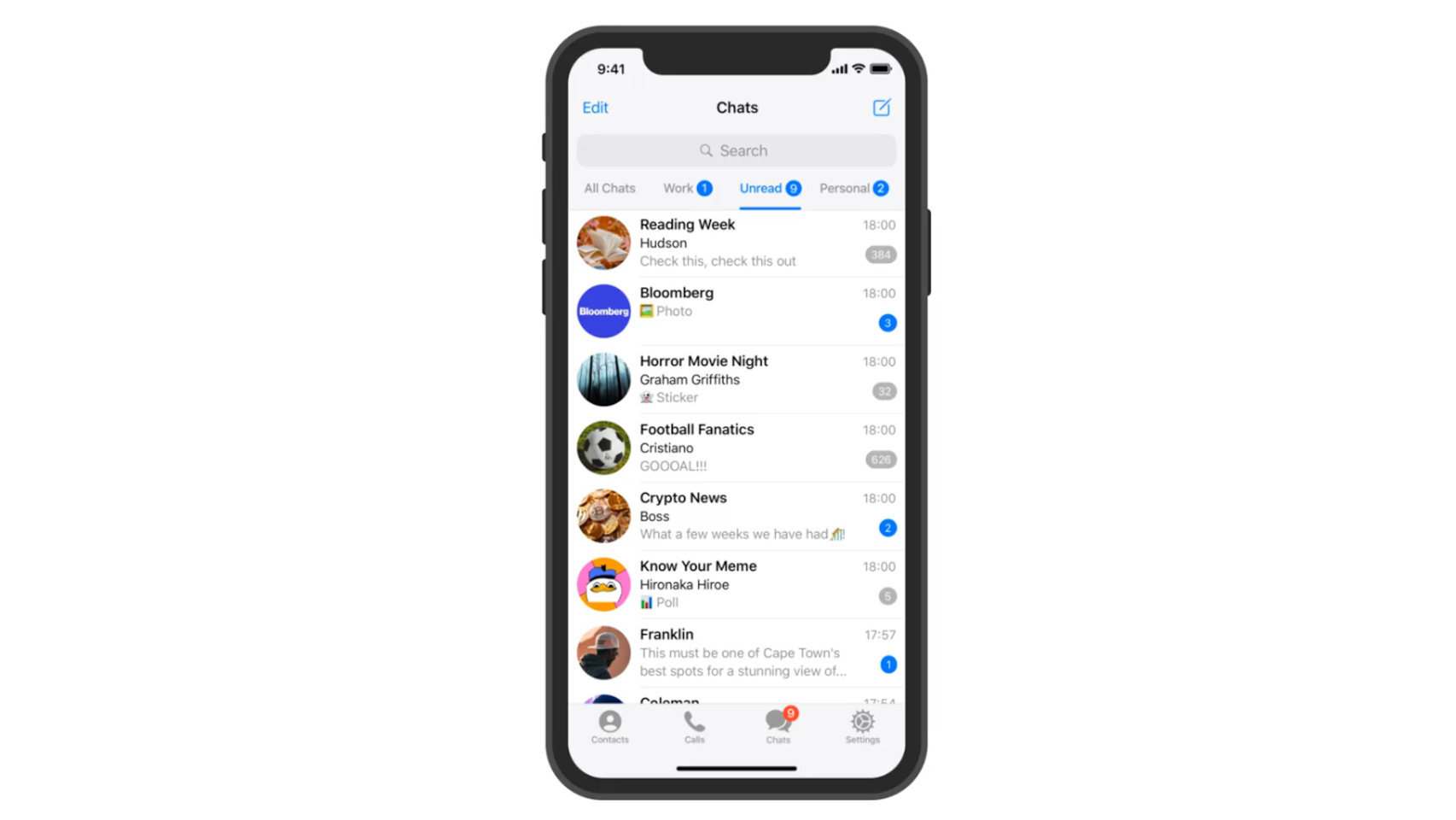 Telegram 6.0 llega con carpetas para nuestros chats