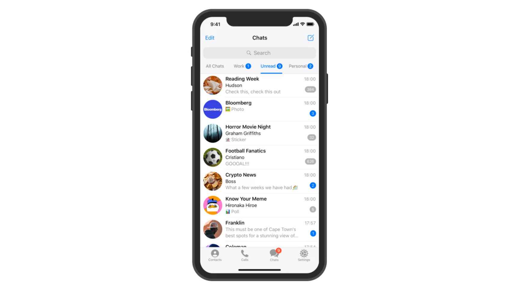 Telegram para iOS