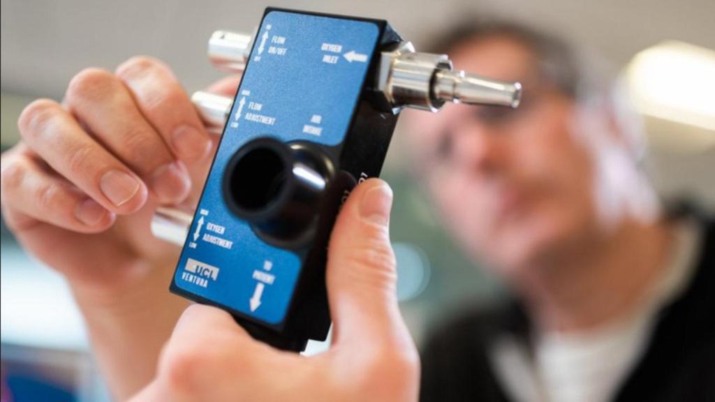 El dispositivo respirador, creado por ingeniería inversa
