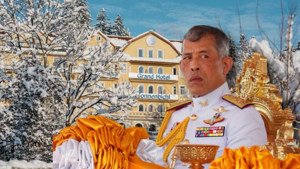 El rey de Tailandia en un montaje de Jaleos.