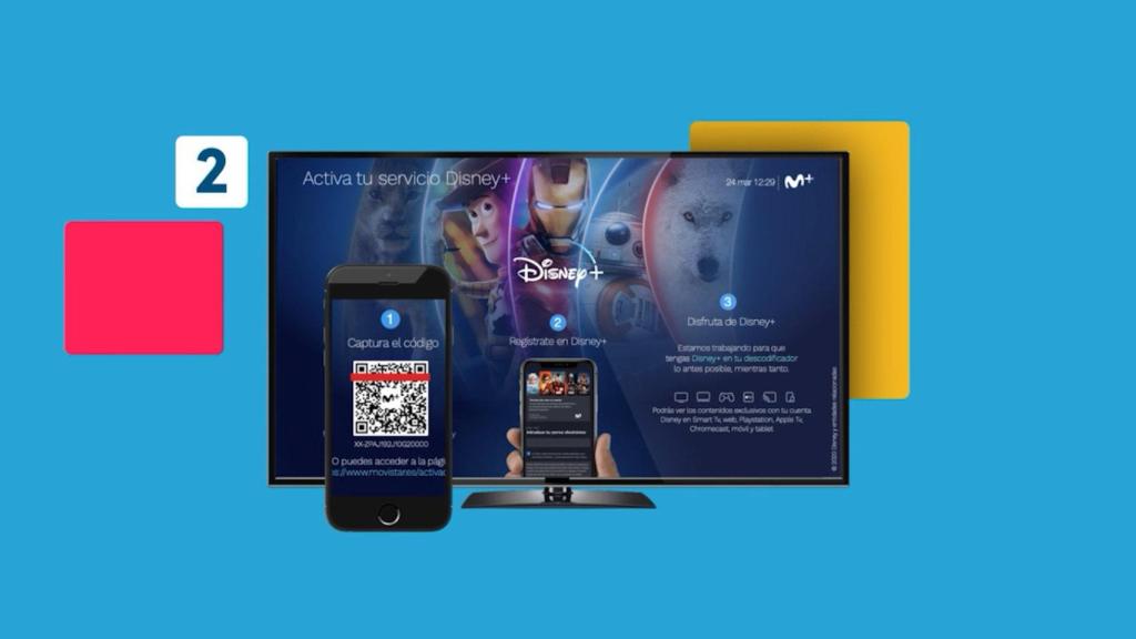 Podemos acceder a la página con un código QR