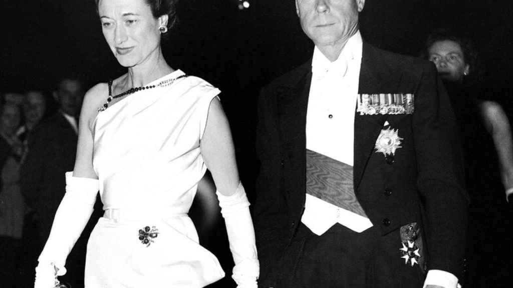 Wallis Simpson y Eduardo de Windsor.
