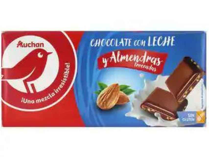 Chocolates de marca blanca de Alcampo (Auchan).