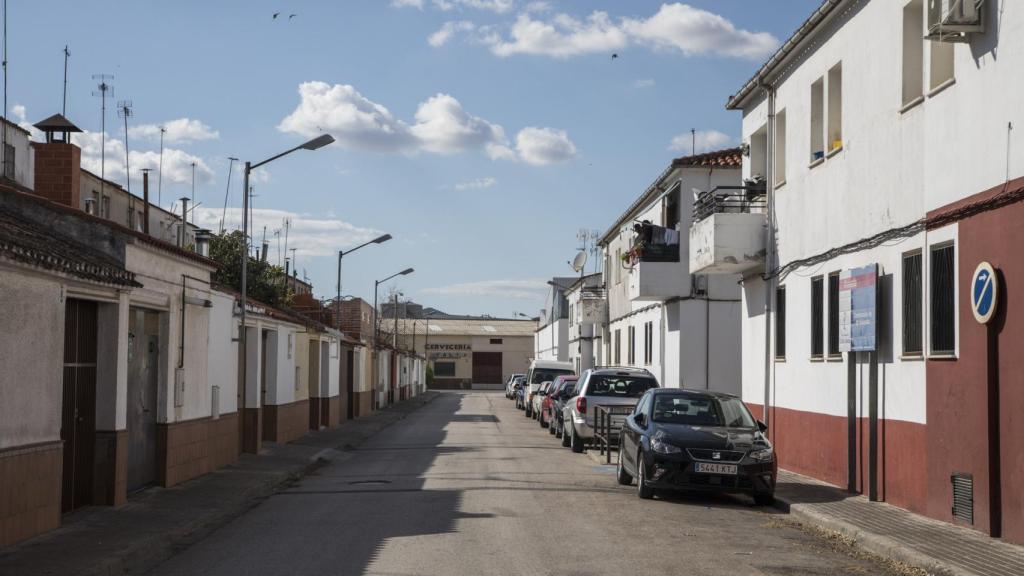 Calle Los Olivos, donde se registró uno de los primeros focos.