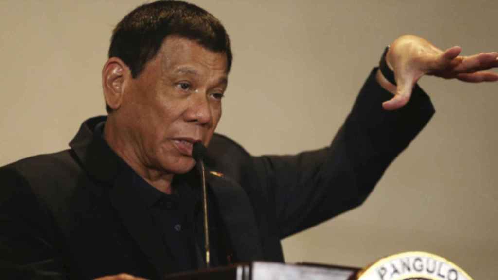 El presidente de Filipinas, Rodrigo Duterte, en una imagen de archivo.