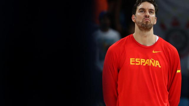 Pau Gasol, en la selección española