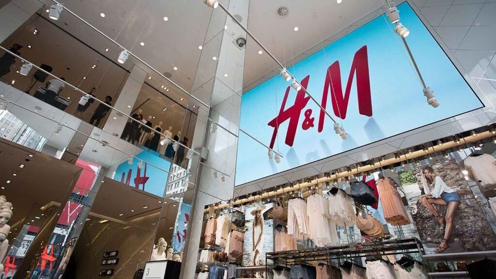 Una de las tiendas de H&M.