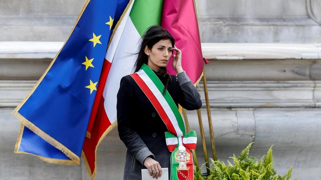 Virginia Raggi, alcaldesa de Rom
