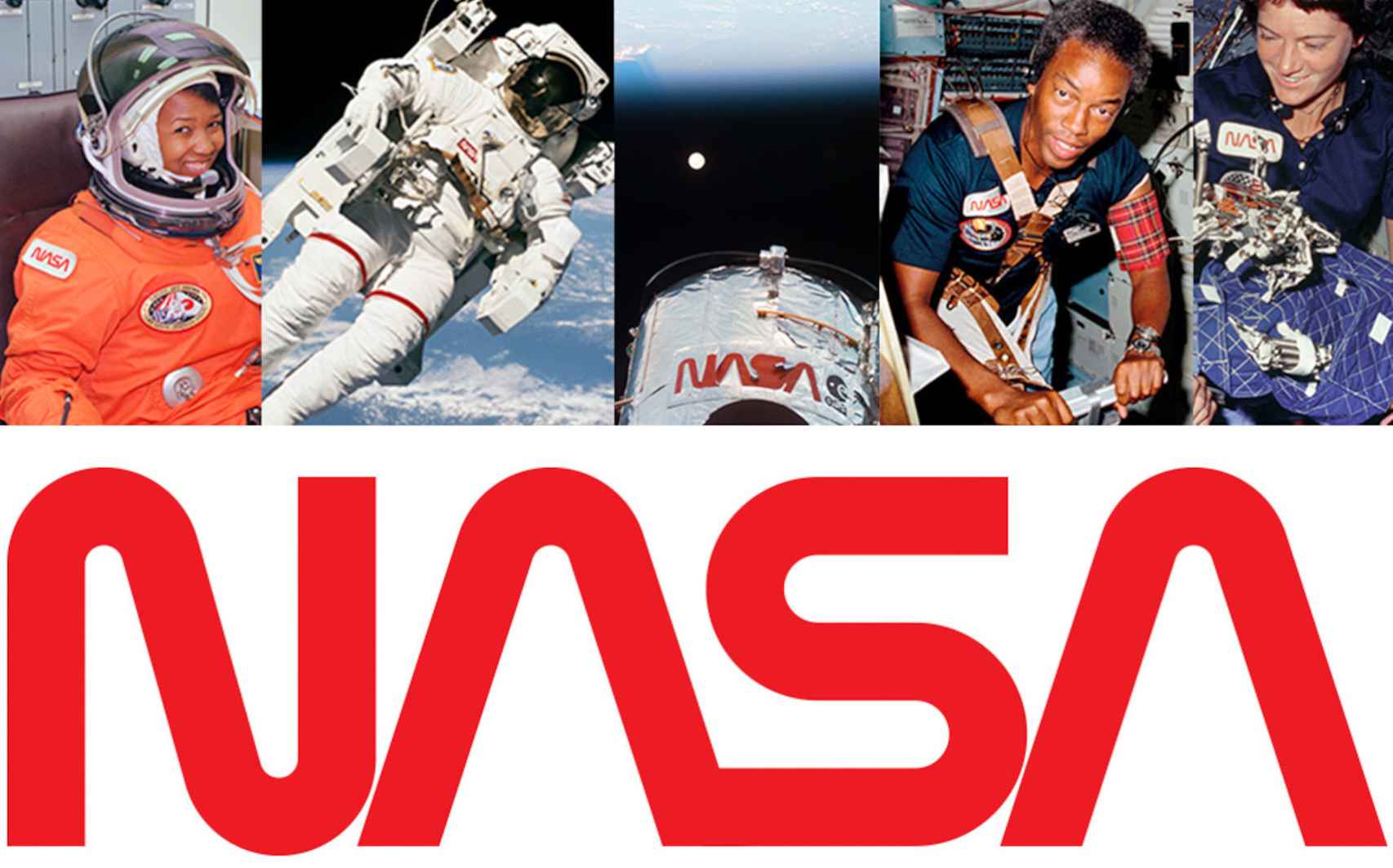 El viejo logo de la NASA fue usado en muchas misiones importantes