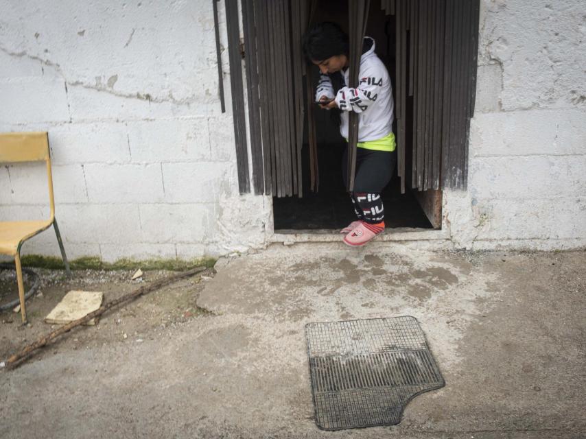 Una joven con acondroplasia residente en Huéscar (Granada).