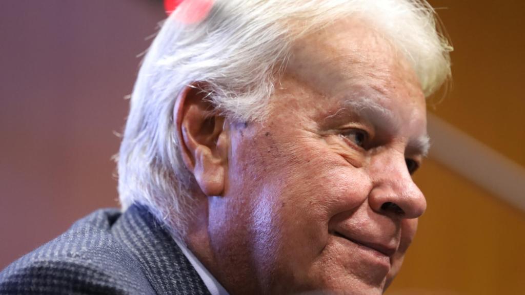 El expresidente del Gobierno Felipe González.