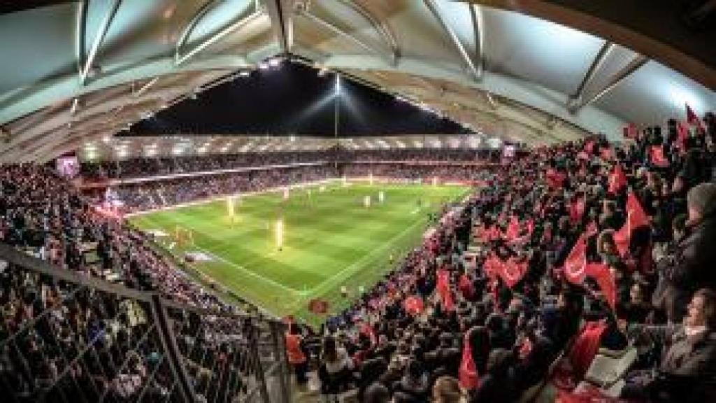 El estadio Auguste Delaune, del Stade de Reims