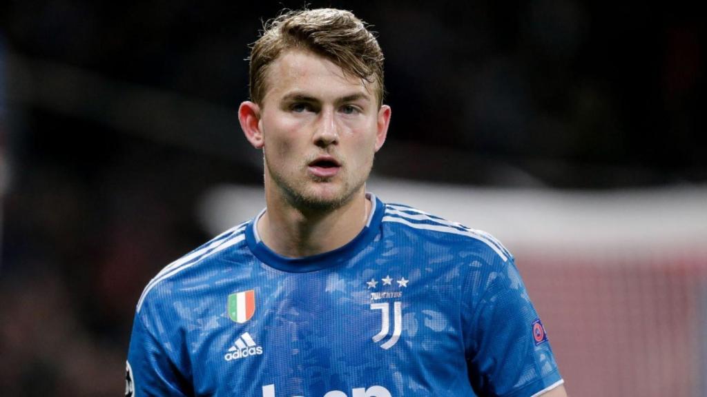 Matthijs de Ligt, durante un partido con la Juventus