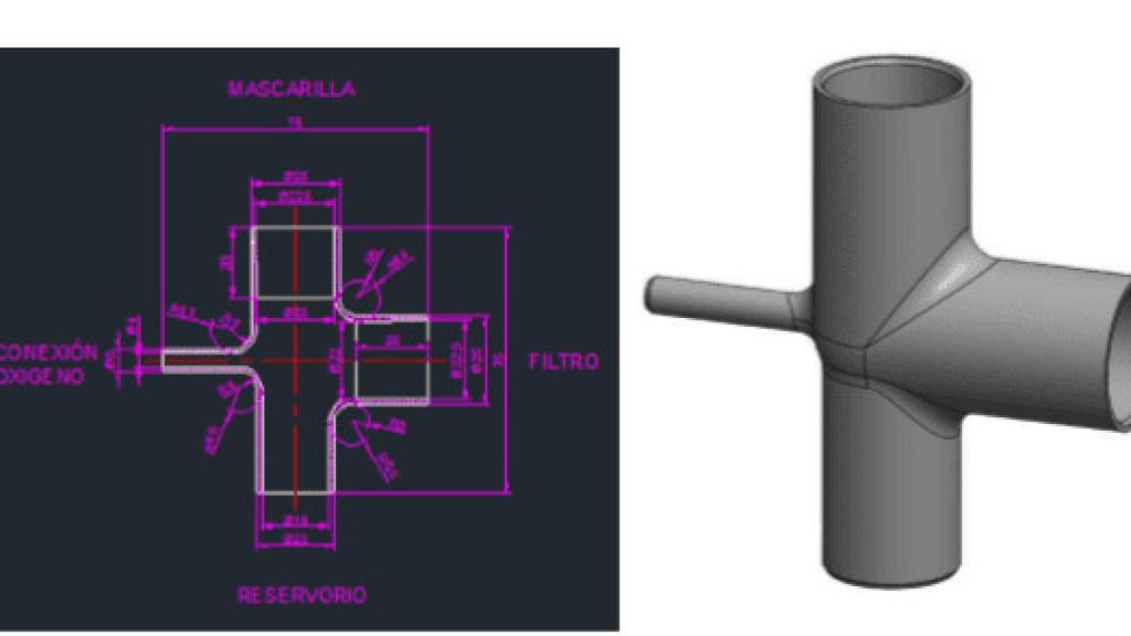 Pieza 3D impresa por HP