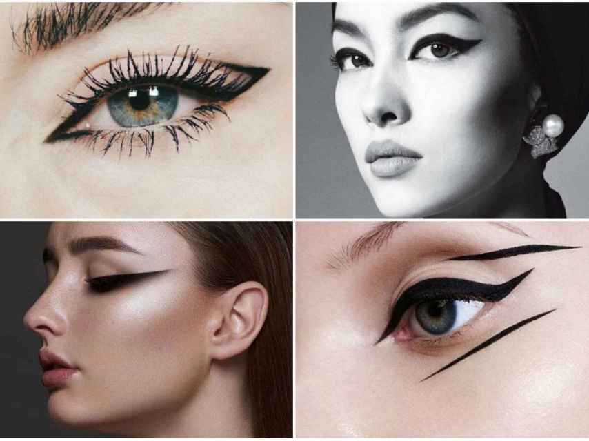 Cuatro ejemplos de uso ideal del eyeliner.