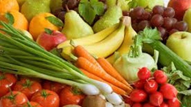 frutas y verduras