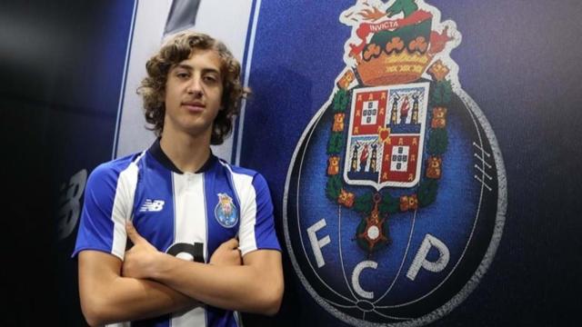 Fabio Silva, con la camiseta del Oporto