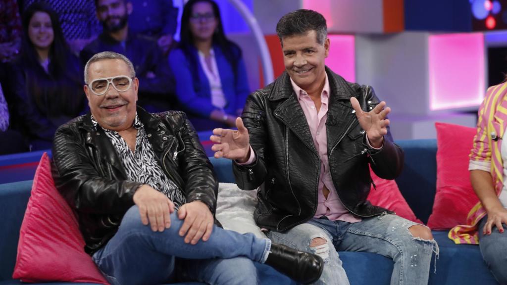 Los Chunguitos en su última entrevista en televisión.