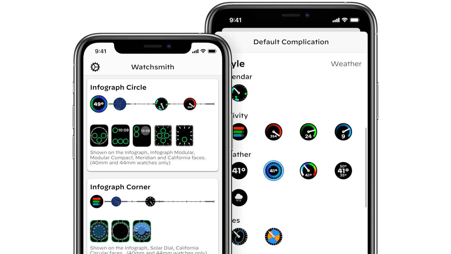 Watchsmith para iOS nos permite configurar complicaciones para el Apple Watch