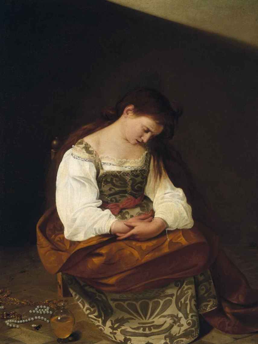 'Magdalena penitente', de Caravaggio.