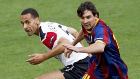 Ferdinand contra Messi en 2011