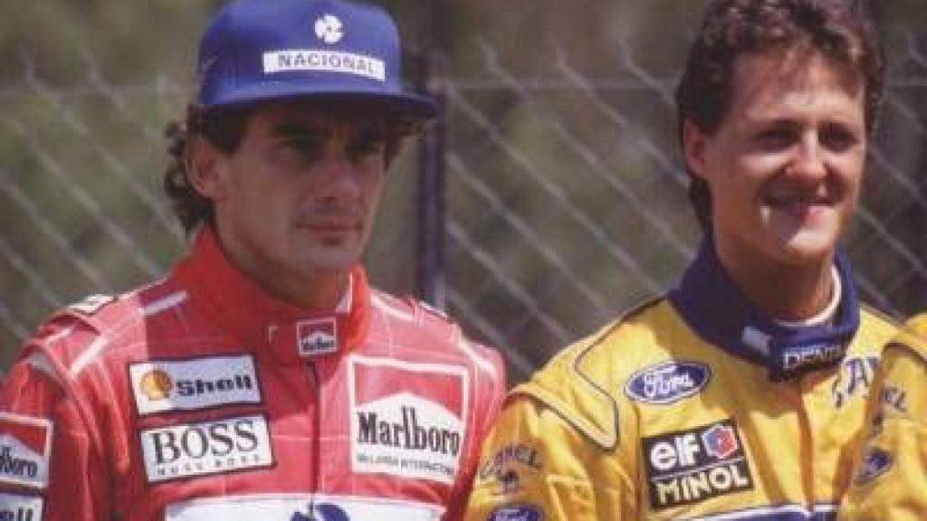 Senna y Schumacher