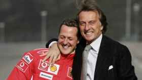 Schumacher y Luca di Montezemolo