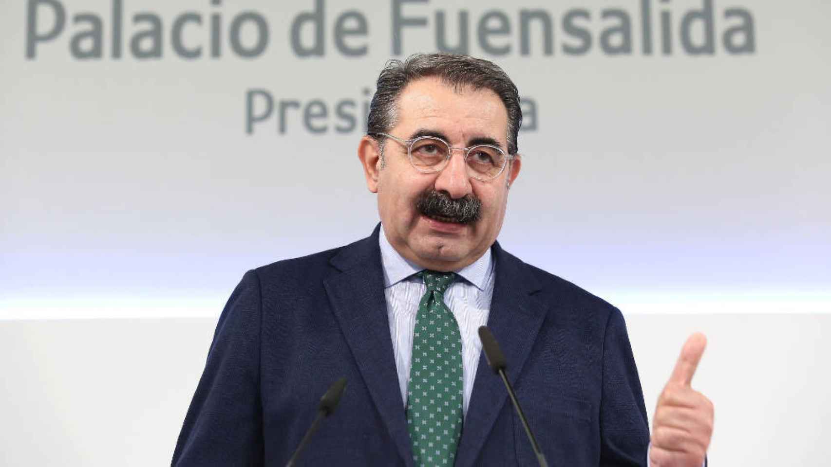 Jesús Fernández Sanz, consejero de Sanidad, en una imagen de archivo