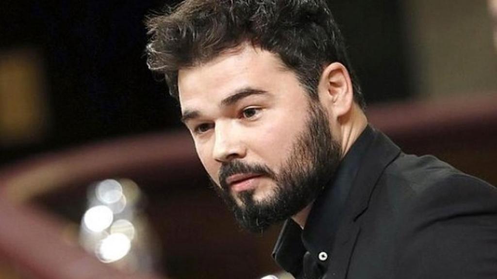 Gabriel Rufián, en el Congreso.
