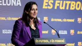 Maria Teixidor, durante su tiempo como directiva del FC Barcelona