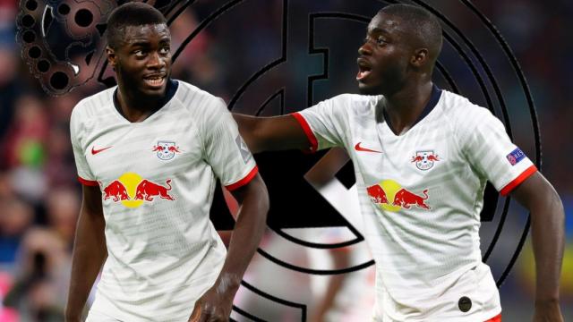 Dayot Upamecano, con el RB Leipzig